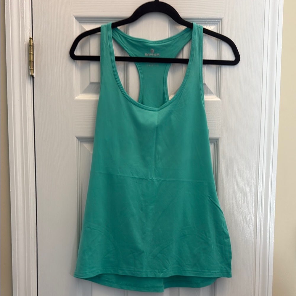 Women's Teal Workout Tank Top